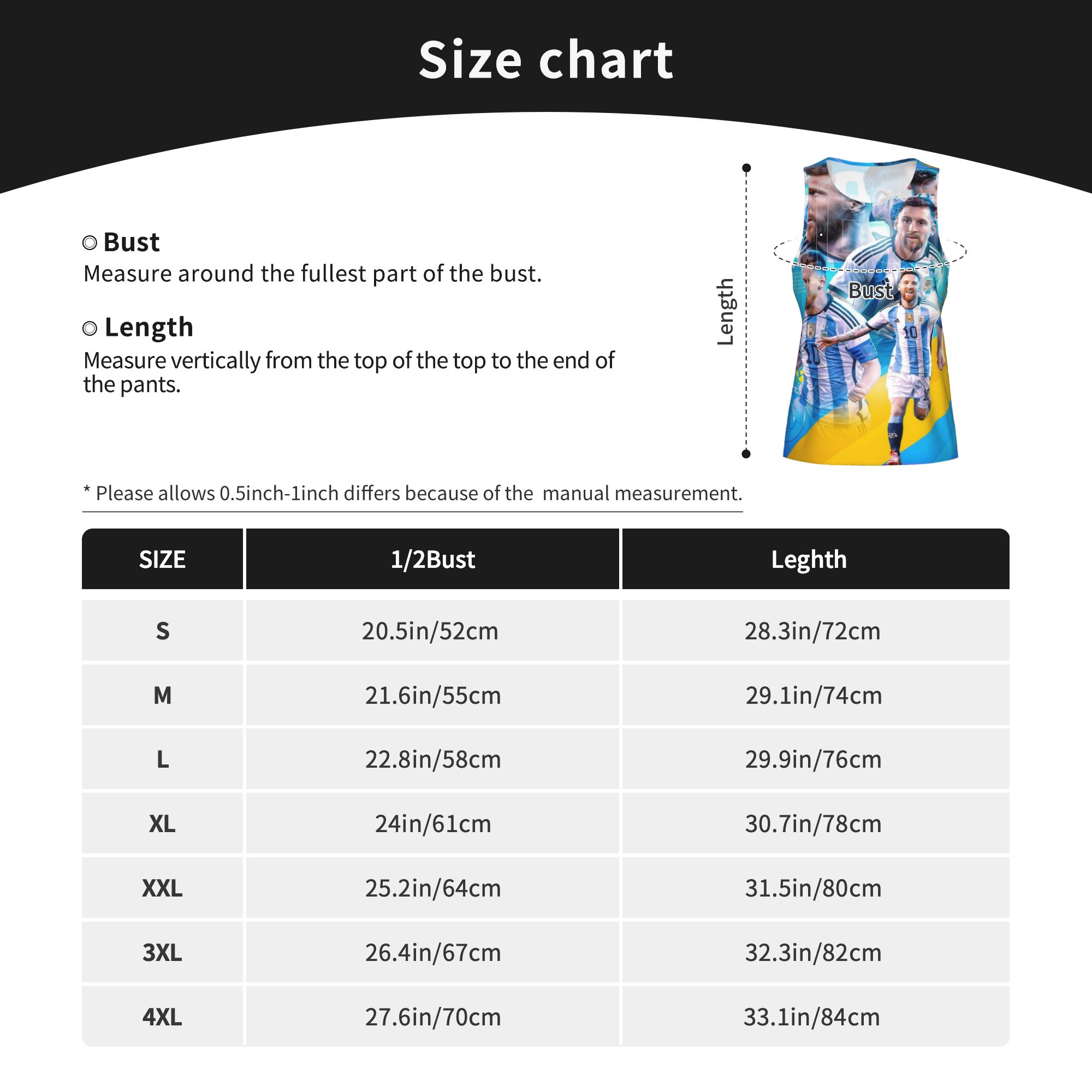 Messi's classic Argentina national team moment full-print vest Summer sports and leisure breathable