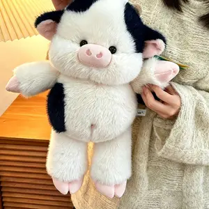 Plush Toys Series – Cow, Elephant, Fox, Mouse, Soft and Adorable, Perfect for Festive Gifts and Birthdays, Cozy and Healing
