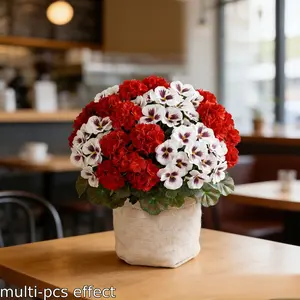 Realistic Camellia Artificial Flowers, Silk Tulip Wedding Festival Christmas Decorations, Spring Summer Home Garden Party Decoration