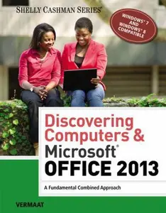 USED-Discovering Computers & Microsoft Office 2013: A Fundamental Combined Approach by Misty Vermaat (Paperback)