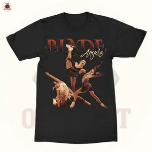 Alysa Liu, Amber Glenn, Isabeau Levito T-Shirt: Blade Angels American Ice Skater Vintage and Retro 90s Design Tee, Sweatshirt, Hoodie, For Men and Women
