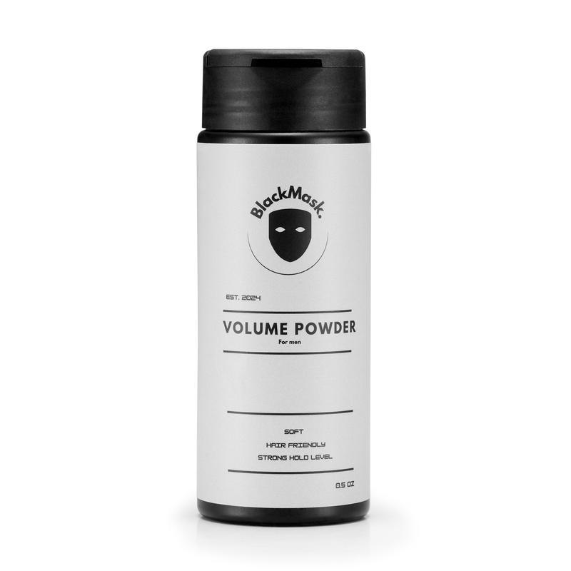 BlackMask Texture Powder for Men - Instantly Adds Texture & Volume with All-Natural Ingredients & Strong Hold, Gentle Cleansing