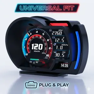 In-vehicle head-up display, speedometer, and real-time engine diagnostics ensure safe daily commutes.