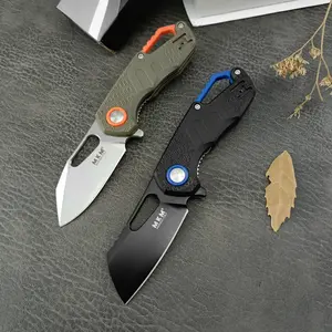 New F0332 Mini Folding Knife, 8cr13mov Blade, Nylon Fiber Handle, Pocket Outdoor Knife, Portable Edc Survival Camping Knife, Tactical Knives