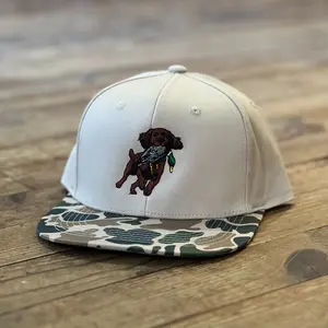 Boykin Spaniel Retrieving 2.0 Mallard Beige/Old School Camo Bill Hat