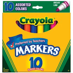 Crayola 58-7725 Crayola Broad Line Markers