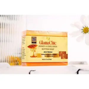 HONEY & COOL SHEA BUTTER SOAP (2 BARS)