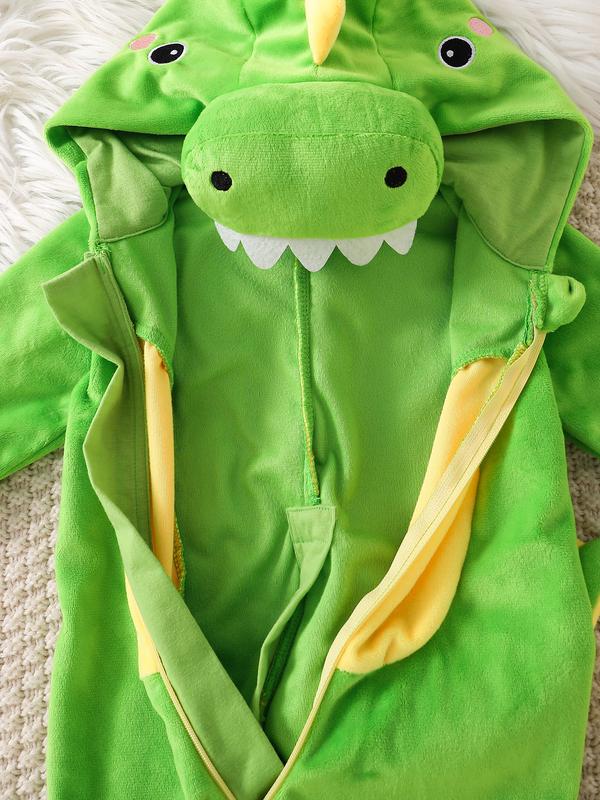 Halloween Baby Dinosaur Costume, Unisex Dinosaur Onesie Halloween Role Play Costume Theme Party Halloween Baby Dinosaur Costume, Unisex Dinosaur Onesie Halloween Role Play Costume Theme Party