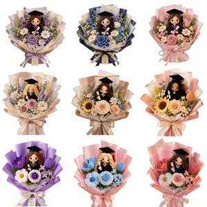 {FLASH SALE} 2026 NEW EDITION Graduation Bouquet Collection | Trending Handmade Crochet Flower & Graduate Doll Bouquets | Premium Plush Graduation Keepsake Gift | Forever Blooms for Photos, Decor & Lasting Memories | Gift for Daughter, Bestie & Her