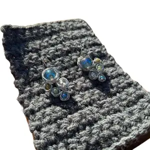 Dreamcore Drops Dangly Earrings with Elegant Design and Sparkling Finish, Perfect for Any Occasion
