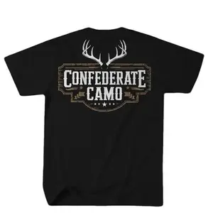 Confederate Legacy Southern Pride Shirt, Unisex Confederate Heritage Tee, Classic Camo Tops Tshirt, Patriotic Menswear, Men's Gifts, Gift For Him