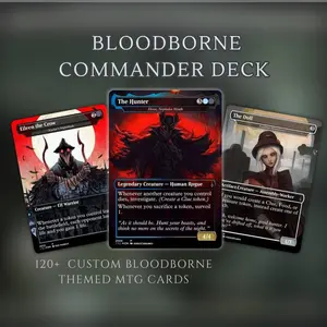 Bloodborne Themed Commander Deck Proxies, Aristocrat/Artifact Combo, 120+ Unique Cards