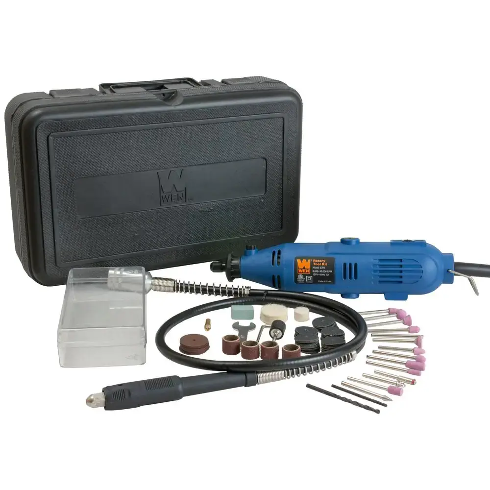 Rotary Tool Kit with Flex Shaft WEN Rotary Tool Kit with Flex Shaft WEN