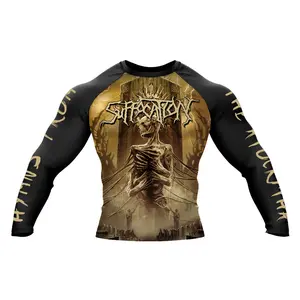 SUFFOCATOIN “Hymns from the Apocrypha” I BOW TO NO ONE Long Sleeve Rashguard