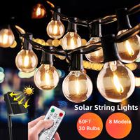 50FT with 30 Bulbs G40 Solar Version