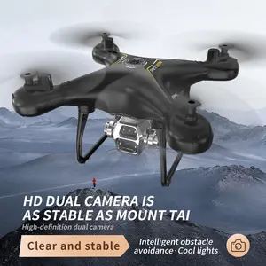 HD Dual Camera Drone with Screen Remote, Brushless RC Quadcopter with Optical Flow Hover, One Key Takeoff/Landing, FPV Drone for Beginners