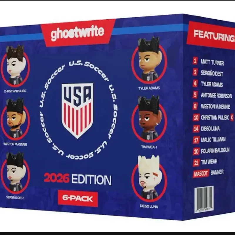 (1) 2026 Ghostwrite US MNT Collectible Figure (Mystery Box)