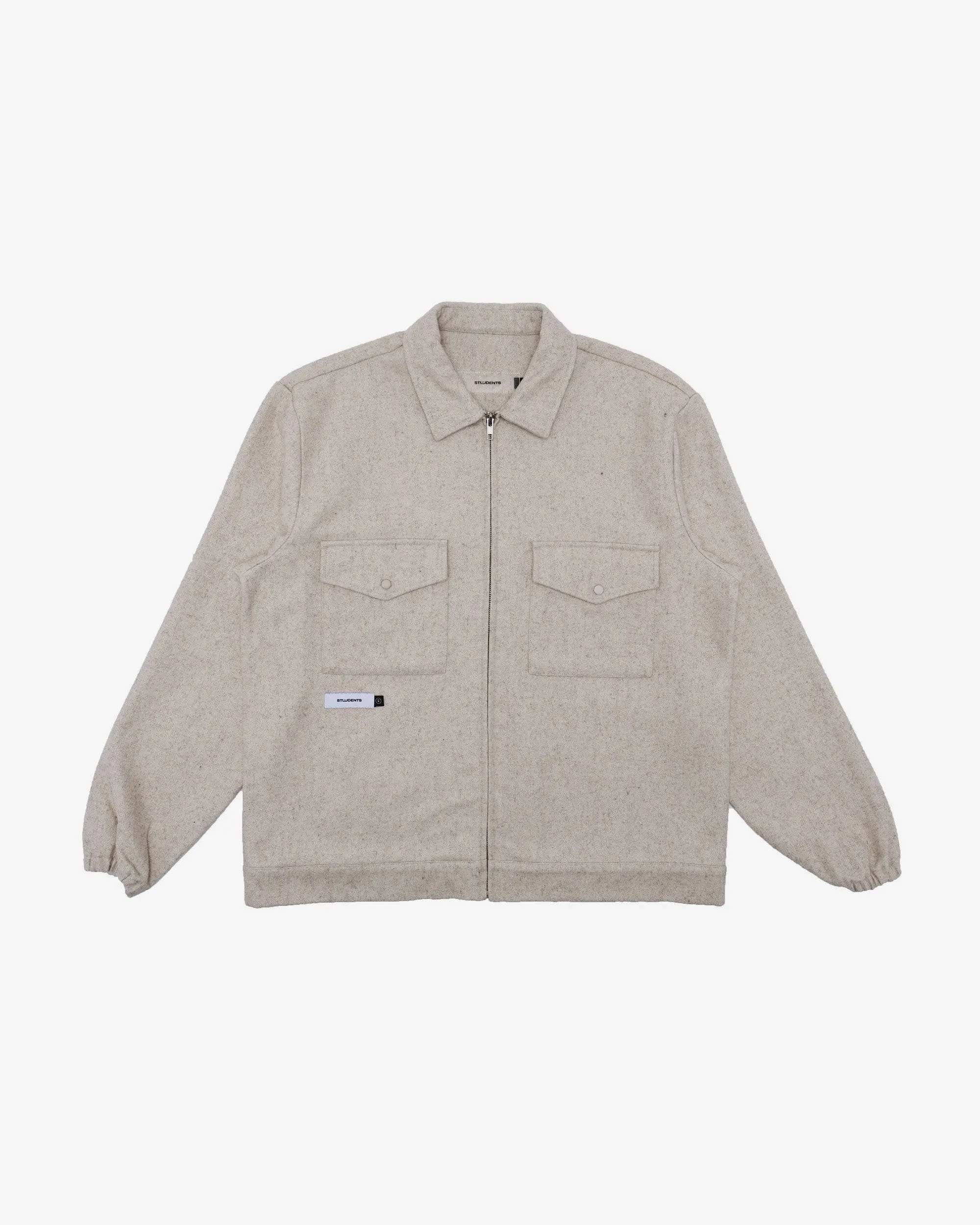 Enfield Wool Zip Jacket