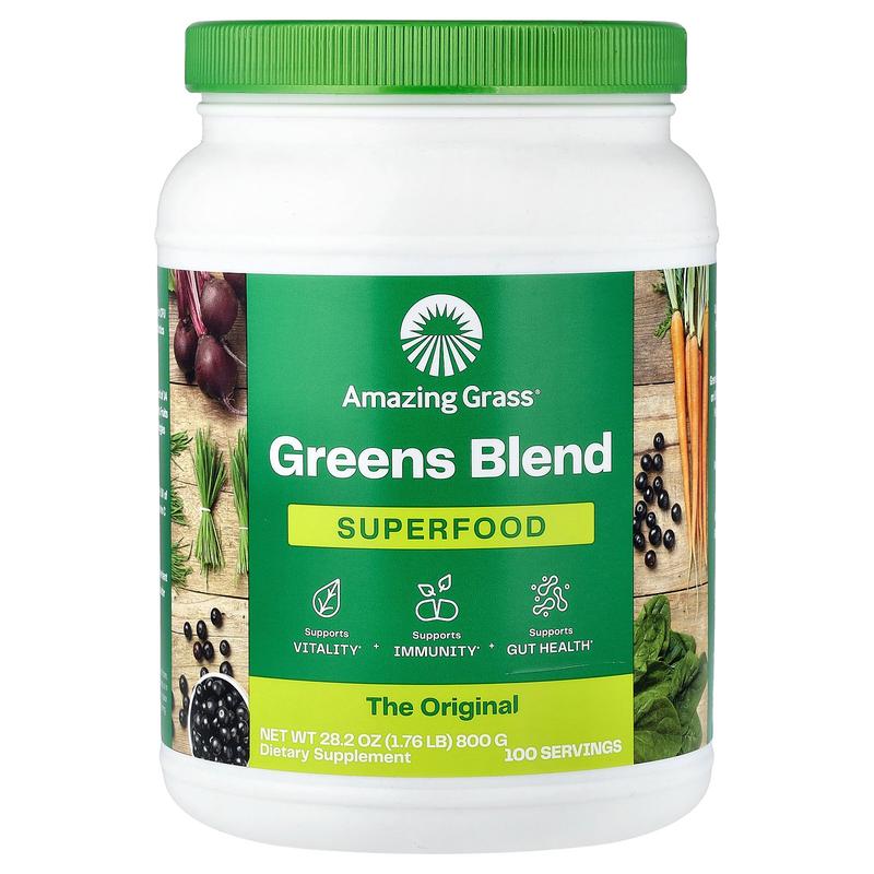 Amazing Grass Greens Blend, Superfood, 1.76 lb (800 g)