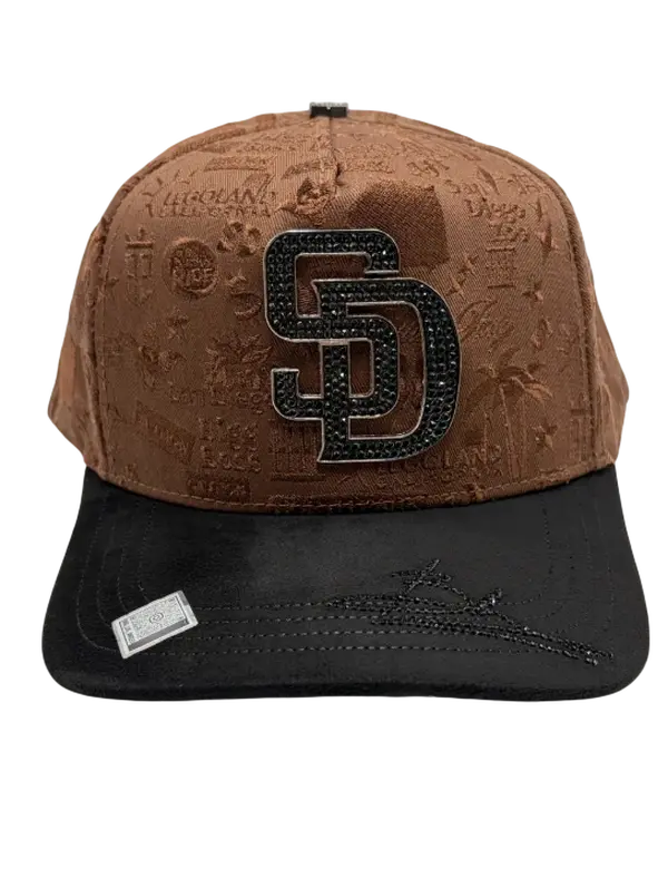 BIGG BOSS SD BROWN SNAPBACK HAT BBSDPLCA BRWN