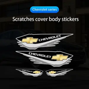 Car Body Decal Stickers Styling Emblem Accessories For Chevrolet Cruze Malibu Colorado Suburban Equinox Blazer Trax Camaro Spark Bolt Captiva Silverado Tahoe SS Impala Spin Onix Cobalt Traverse Montana
