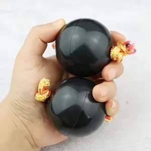 Music Rhythm Maracas African Percussion Instrument Shaker Ball for Adults and Beginners ABS Material Durable Lightweight Swing Beat Maker Red Yellow Green Purple Colors One Size Fun Gift for Kids Music Lovers Party Dance 2026