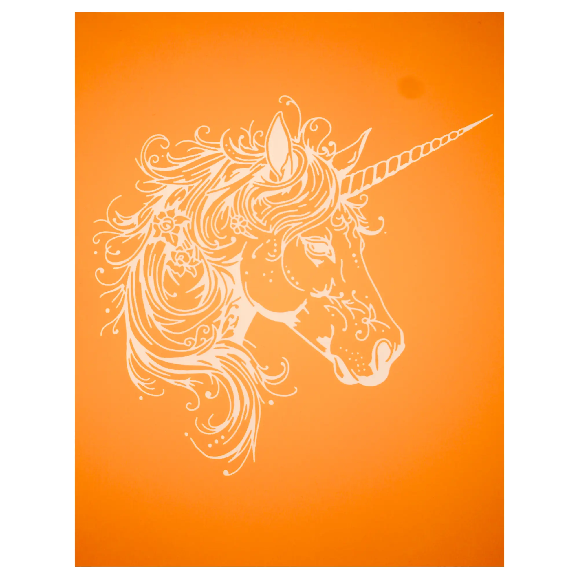 Torch Paste Stencil | Detailed Unicorn | Reusable Adhesive Mesh Stencil Torch Paste Stencil | Detailed Unicorn | Reusable Adhesive Mesh Stencil