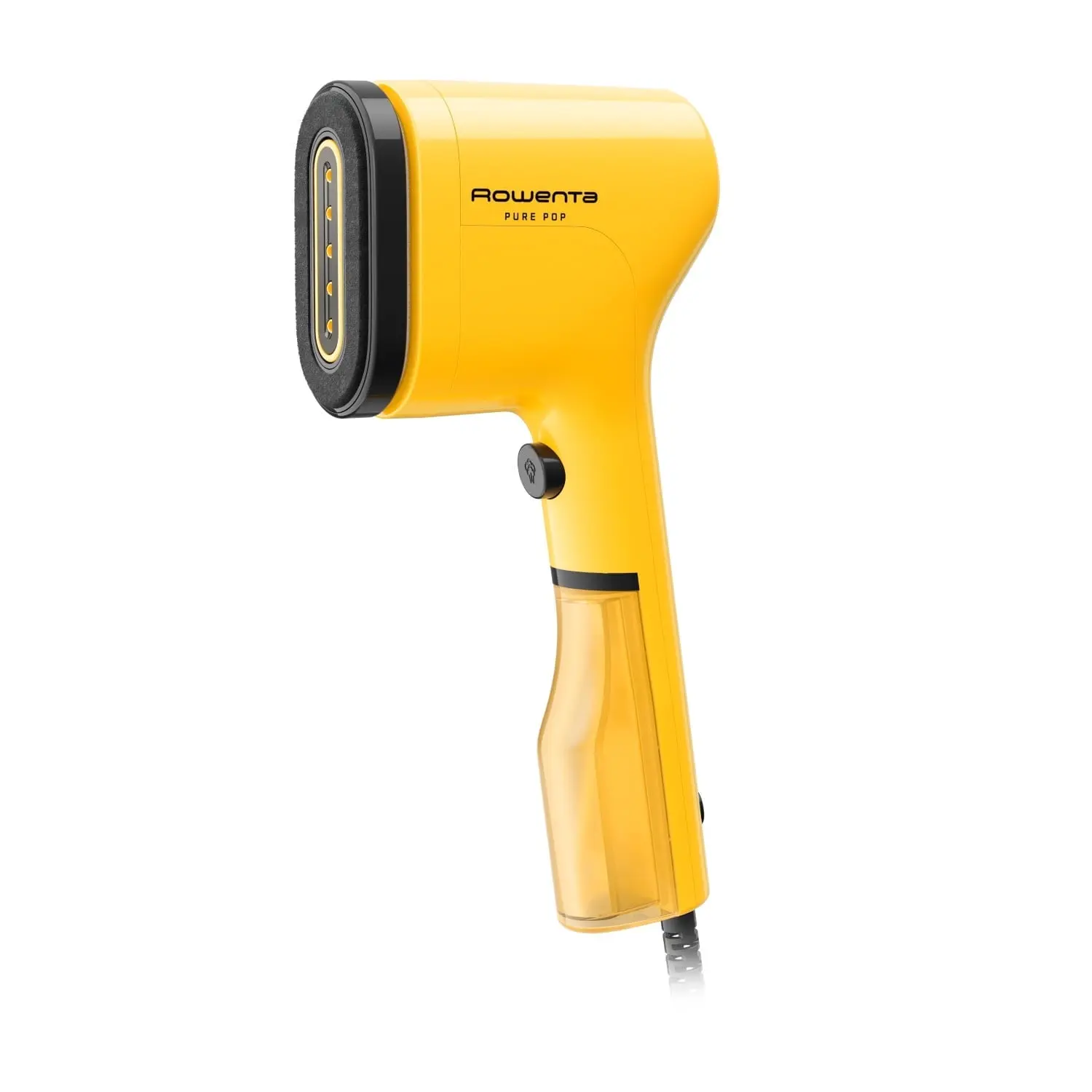 Rowenta PurePop Handheld Steamer for Clothes, 15 Second Heat Up, Travel, Garment Steamer, Yellow, DR2026U1