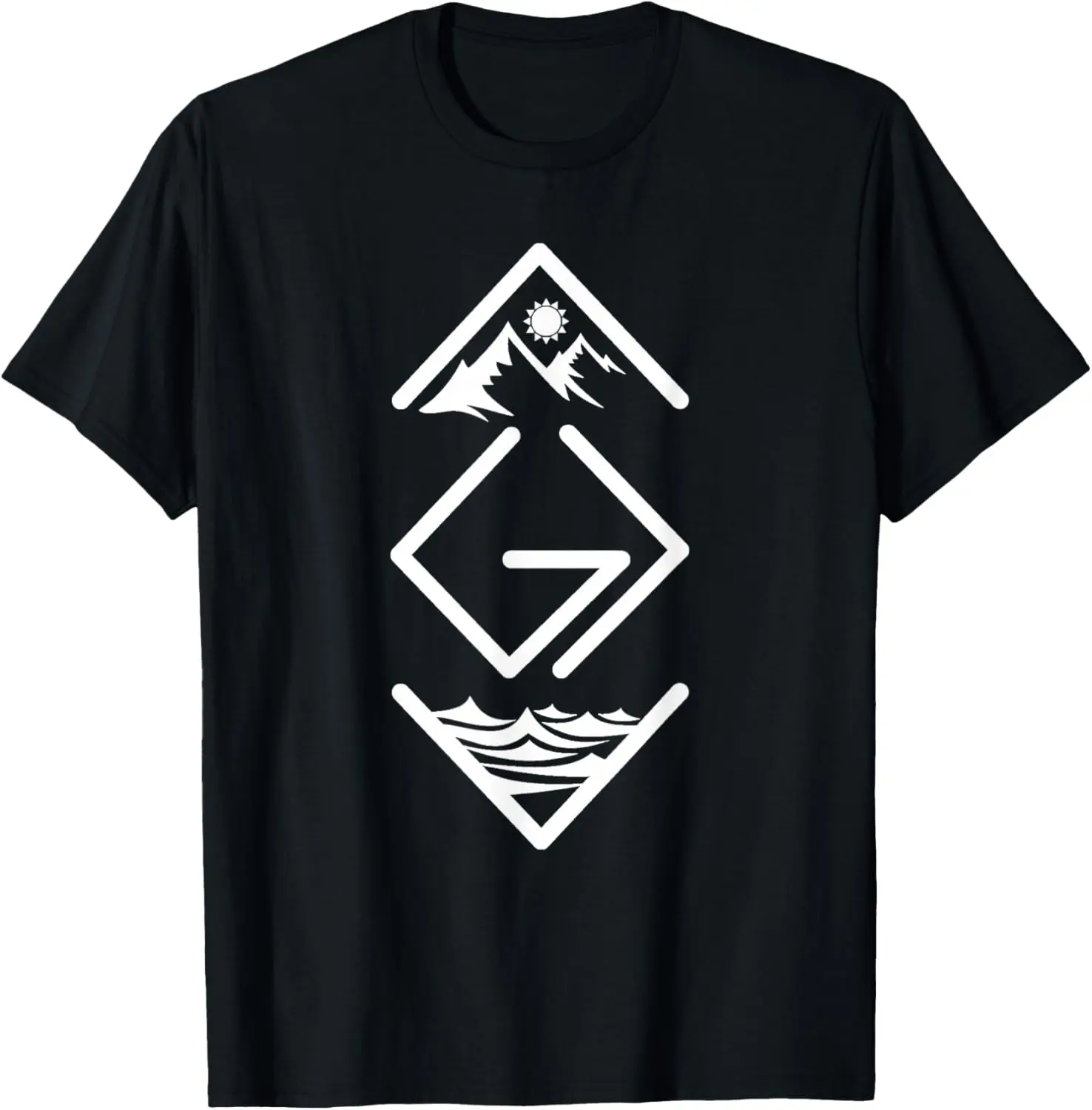 Men's Short-Sleeve Round Neck Graphic T-Shirt - 1-Piece Casual Everyday Wear Top, Simple Design, God is Greater Than The Highs and Lows Statement Print, Menswear Tshirt, One Piece