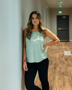 Women's Mint Hardest Climb Tank Top