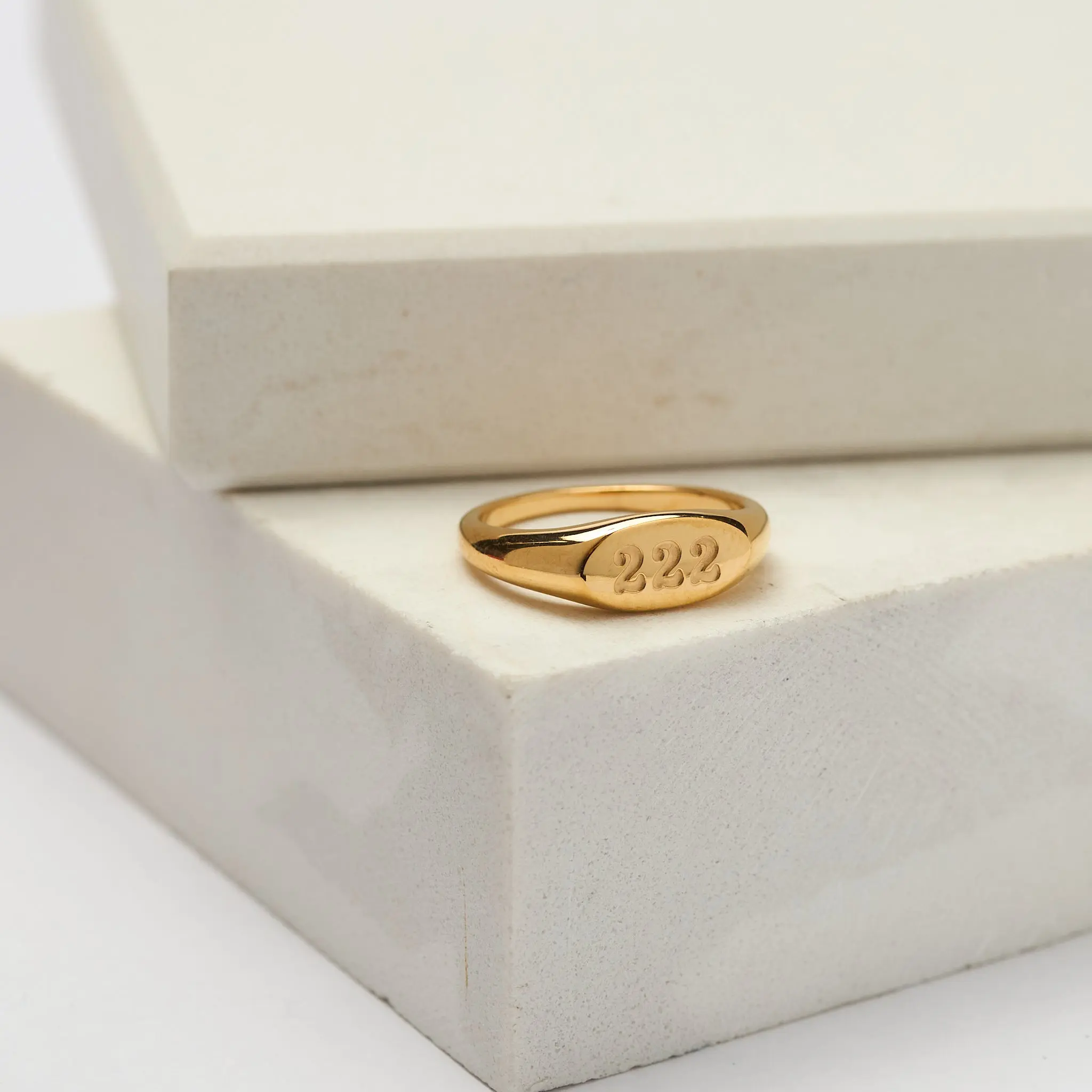 Angel Number Ring: 222 Angel Number Ring: 222