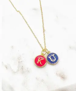 KU Kansas Charm Necklace