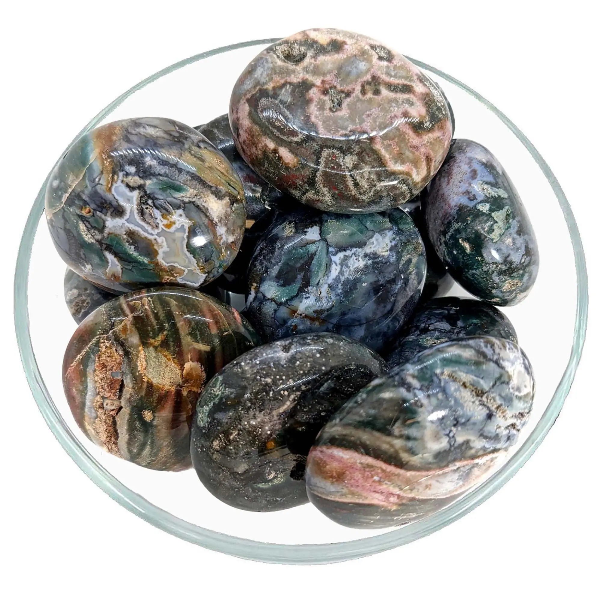 Cosmic Jasper Pebble Small