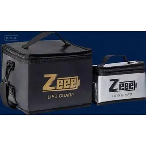 Fireproof Storage Pouch for Rechargeable Batteries, Explosionproof Safe Bag for Charge and Transport, Durable Lipo Battery Guard with Secure Seal, Portable Protective Case for Electronics (2 Pack) Lightweight Organiser Cover