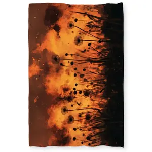 Conscious Sales C1DCTXLW8T8MYX Ablaze Yellow Twin Size Extra Long Duvet Cover - Brighten Up Your Home Decor