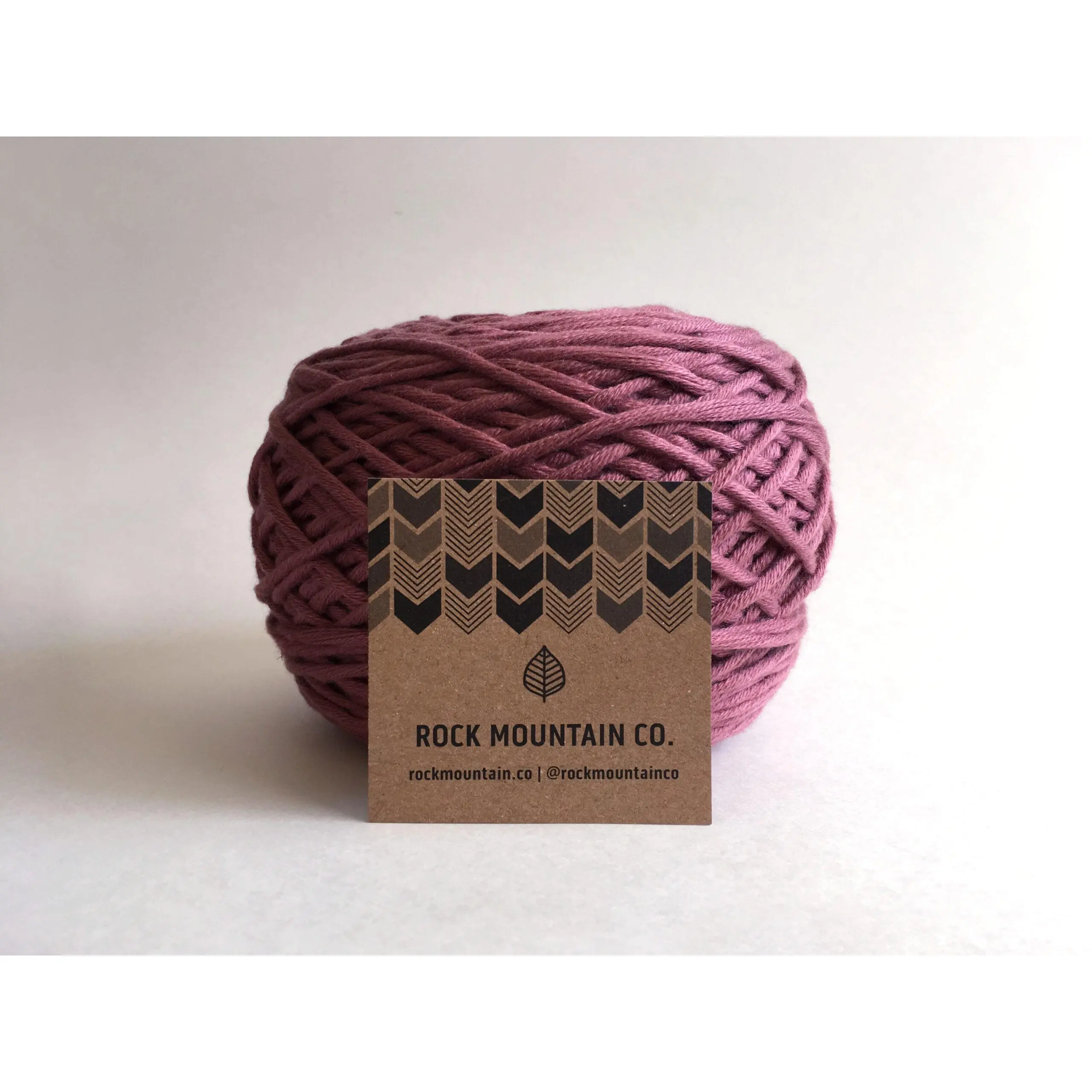 3mm Single Strand Extra Soft String 1 Ply Twisted Cotton Craft Yarn - Maroon/Burgundy/Mauve Fiber Art Cord