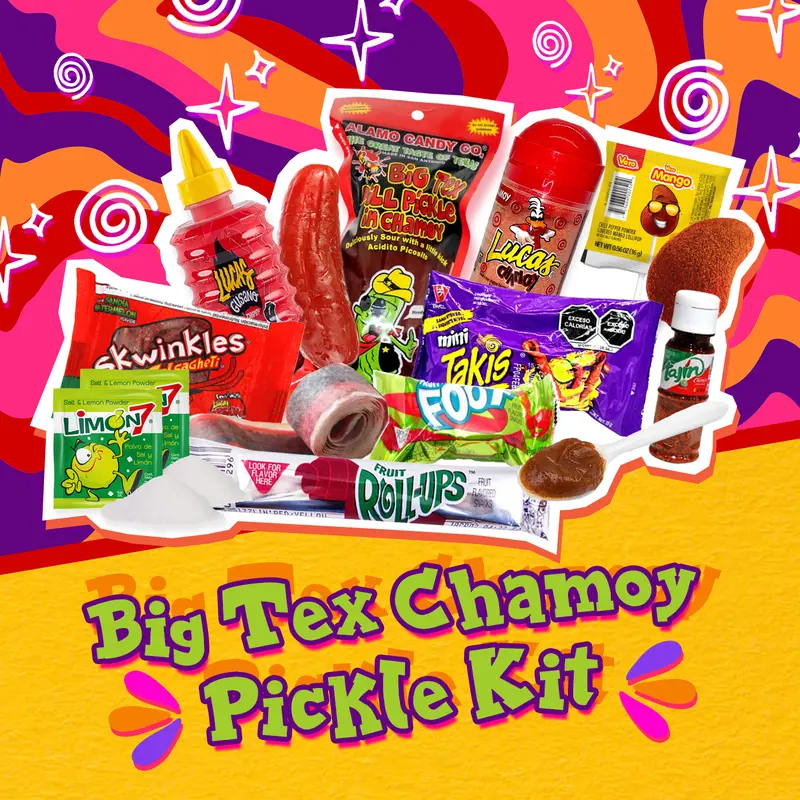 Big Tex Chamoy Pickle Kit - The Ultimate Sweet and Spicy Viral Snack Experience 0