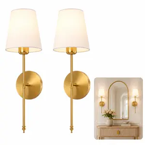 Rechargeable Wall Sconces Set of 2, Battery Powered Wireless Wall Lights with Remote, Color Changing Dimmable Wall Lamps for Bedroom Hallway Decor