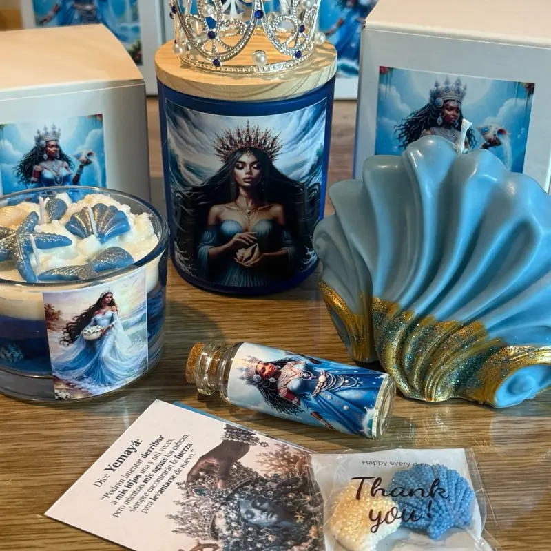 Set Yemaya Candle