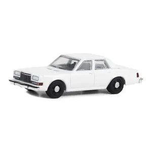 1980-89 Dodge Diplomat White - Hot Pursuit Diecast 1:64 Scale Model Car - Greenlight 43006
