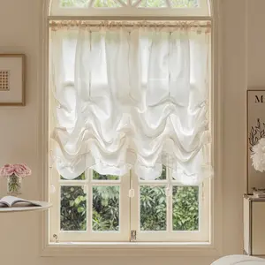 Luxury Wave Gold Curtain, Rod Pocket Light Filtering Shade, Elegant Wavy Design, Reflective Fabric Art for Home Decor, Home Decoration Curtain