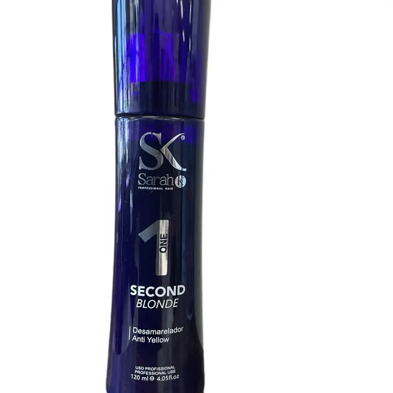 Sarahk Professional Hair 1 Second Blonde - Revolutionary Instant Hair Color Change Solution for Blonde Results Haircare Anti Yellow