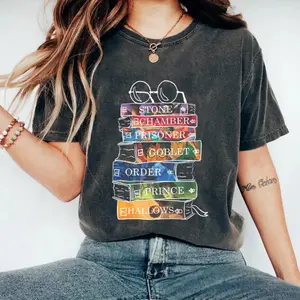 Wizard Castle Book Shirt, Reading Book Wizard Shirt, Hp Comfort Color Shirt, Magic Books, Wizard Book Lover Gift, Bookmerch Bookish UARYP