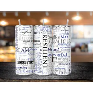 Male Positive Affirmations 20 oz Tumbler