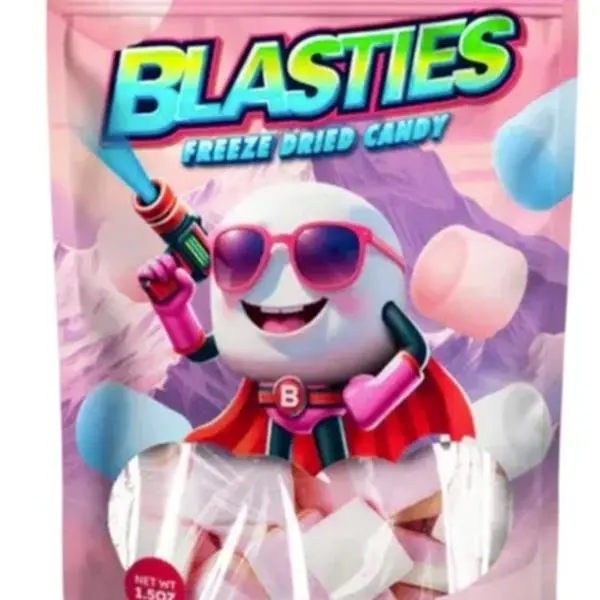 Gamer Snack Box - 10 Bags of Blasties Freeze Dried Candy