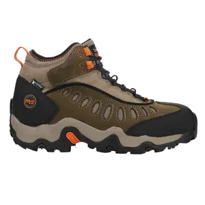 Timberland PRO Mens Mudslinger 4 Inch Waterproof Steel Toe  Work/Duty - Black, Brown, Green