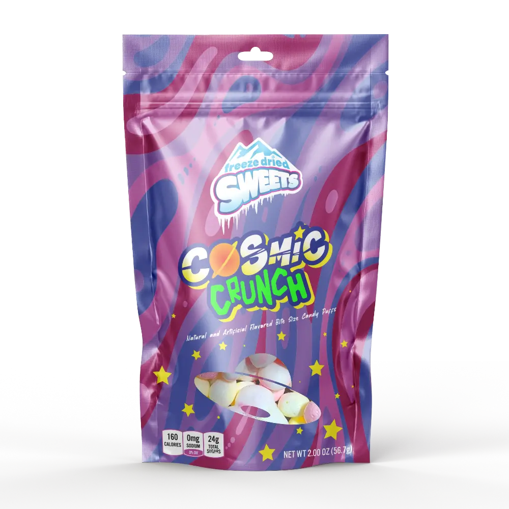 Freeze Dried Sweets - Cosmic Crunch - Original - Freeze Dried Candy - 2oz. Bag