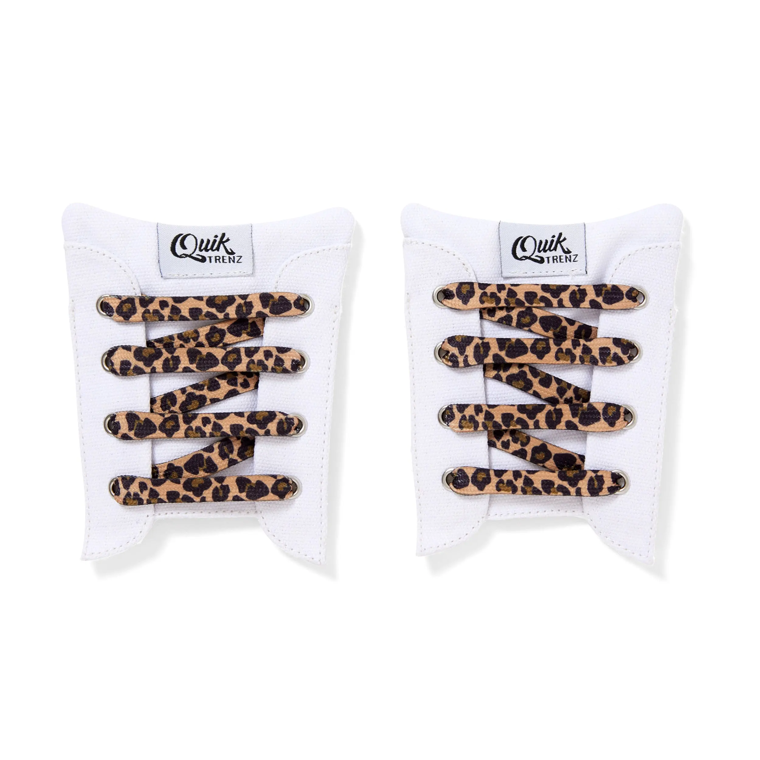 LEOPARD PRINT - WF Original Shoelace - Velcro Laces-Kids Shoes Accessories Footwear Comfort Footwear Comfort