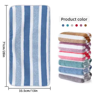 3 Packs Soft Hand Towel,13*28 Inchs,High Water Absorption Capacity,Skin-friendly,Comfortable,Hanging Design Edge Wrapping Process,Ideal for Home Spa,Kitchen,Fitness,Gym