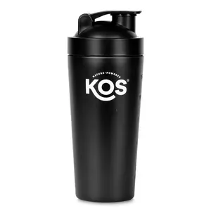KOS Stainless Steel Shaker Bottle KOS Stainless Steel Shaker Bottle